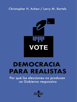 cover image of Democracia para realistas